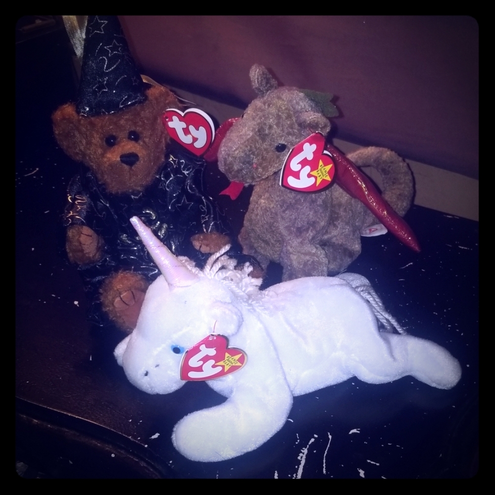 Magic themed Beanie Baby Lot